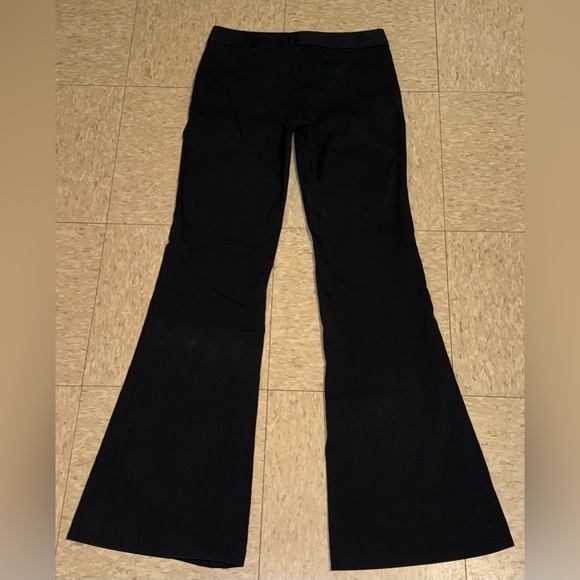Theory Vintage Low Rise Boot Cut Trousers in Black size 0 - Picture 6 of 16